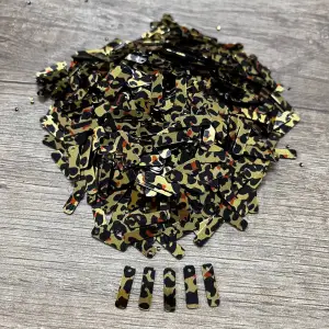 Pleksi Oya İşleme Pulu Baget 50 gr. Gold Zebra (pul02-57)