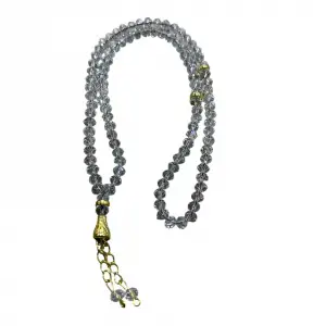 Püsküllü Kristal Tespih (tsph02-02)