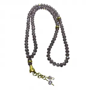 Püsküllü Kristal Tespih (tsph02-08)