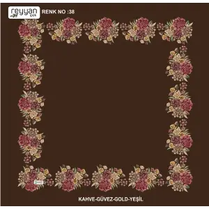 Reyyan 100 cm Ortası Boş Oyalık Yazma (ryyn-424-07)