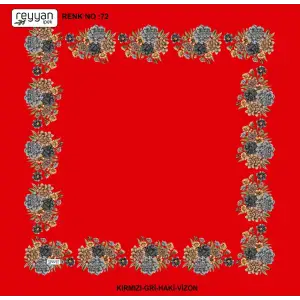 Reyyan 100 cm Ortası Boş Oyalık Yazma (ryyn-424-16)