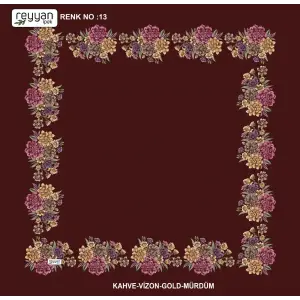 Reyyan 100 cm Ortası Boş Oyalık Yazma (ryyn-424-24)