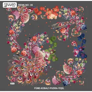 Reyyan 100 cm Oyalık Yazma (ryyn-425-07)