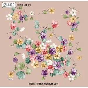 Reyyan 100 cm Oyalık Yazma (ryyn-428-15)