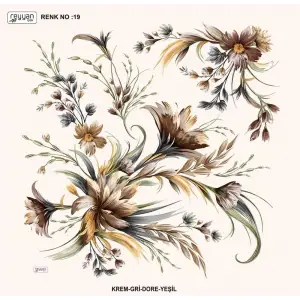 Reyyan 100 cm Oyalık Yazma (ryyn-432-17)