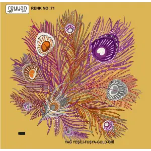 Reyyan Desenli Oyalık Yazma (ryyn-402-02)