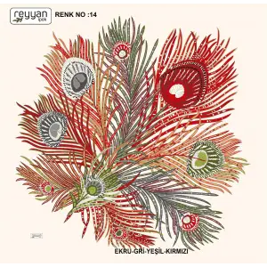 Reyyan Desenli Oyalık Yazma (ryyn-402-10)