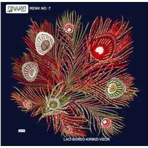 Reyyan Desenli Oyalık Yazma (ryyn-402-21)