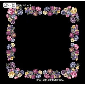 Reyyan Desenli Oyalık Yazma (ryyn-406-04)