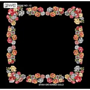 Reyyan Desenli Oyalık Yazma (ryyn-406-06)