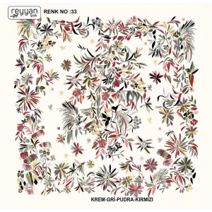 Reyyan Desenli Oyalık Yazma (ryyn-408-14)