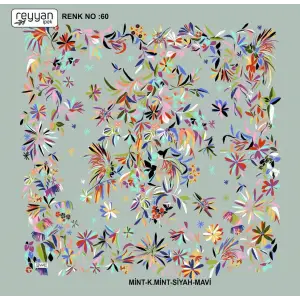 Reyyan Desenli Oyalık Yazma (ryyn-408-15)