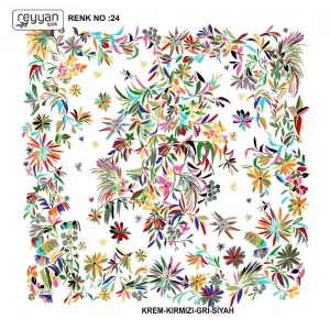 Reyyan Desenli Oyalık Yazma (ryyn-408-30)