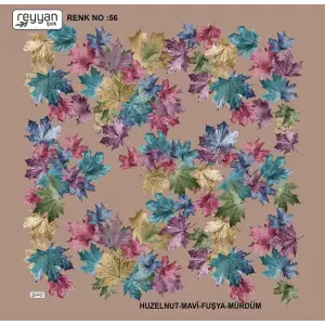 Reyyan Desenli Oyalık Yazma (ryyn-409-10)