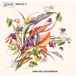 Reyyan Desenli Oyalık Yazma (ryyn-410-02)