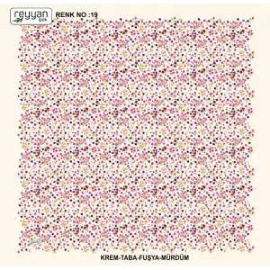 Reyyan Desenli Oyalık Yazma (ryyn-411-06)