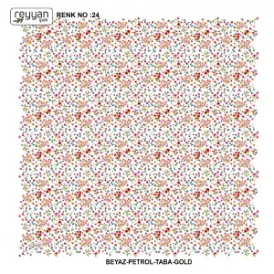 Reyyan Desenli Oyalık Yazma (ryyn-411-09)