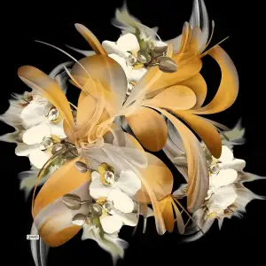 Reyyan Desenli Oyalık Yazma (ryyn-412-03)