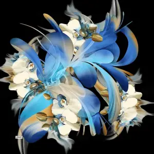 Reyyan Desenli Oyalık Yazma (ryyn-412-14)