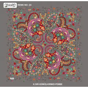 Reyyan Desenli Oyalık Yazma (ryyn-413-03)