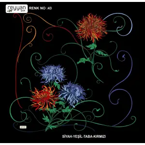 Reyyan Desenli Oyalık Yazma (ryyn-414-01)