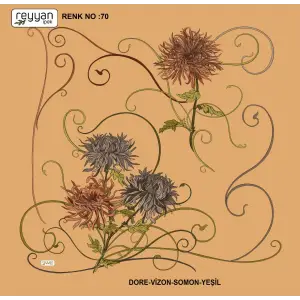 Reyyan Desenli Oyalık Yazma (ryyn-414-13)