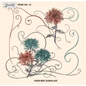 Reyyan Desenli Oyalık Yazma (ryyn-414-19)