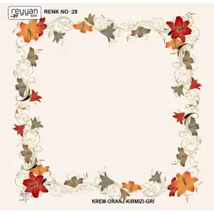 Reyyan Desenli Oyalık Yazma (ryyn-415-11)