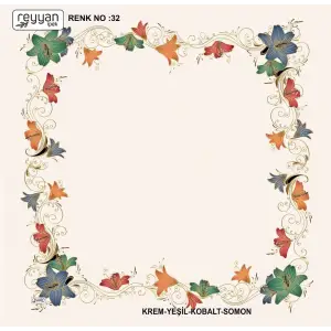 Reyyan Desenli Oyalık Yazma (ryyn-415-14)