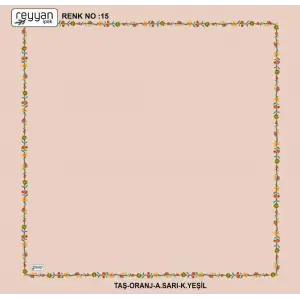 Reyyan Desenli Oyalık Yazma (ryyn-416-12)