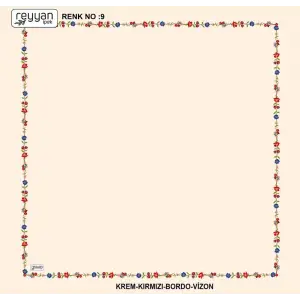 Reyyan Desenli Oyalık Yazma (ryyn-416-22)