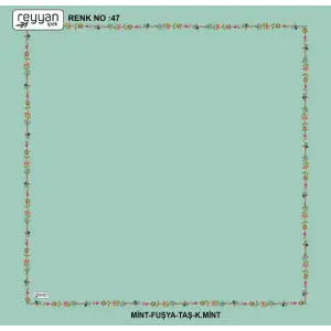 Reyyan Desenli Oyalık Yazma (ryyn-416-24)