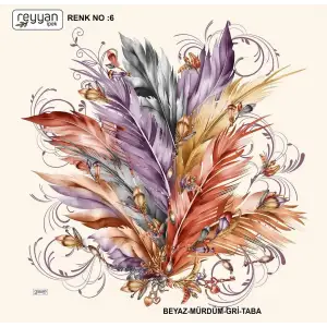 Reyyan Desenli Oyalık Yazma (ryyn-417-06)