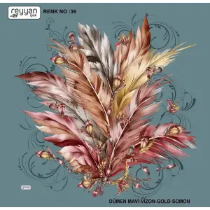 Reyyan Desenli Oyalık Yazma (ryyn-417-14)