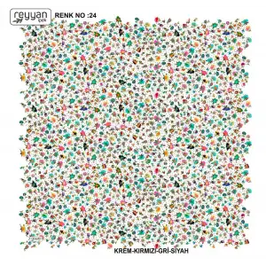 Reyyan Desenli Oyalık Yazma (ryyn-419-05)