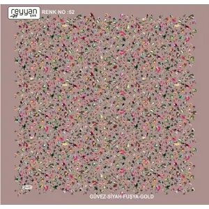 Reyyan Desenli Oyalık Yazma (ryyn-419-08)