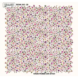 Reyyan Desenli Oyalık Yazma (ryyn-419-09)