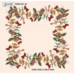 Reyyan Desenli Oyalık Yazma (ryyn-420-02)