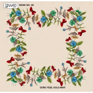 Reyyan Desenli Oyalık Yazma (ryyn-420-05)