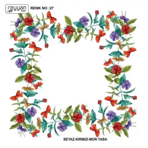 Reyyan Desenli Oyalık Yazma (ryyn-420-06)