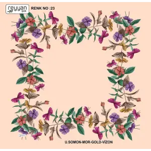 Reyyan Desenli Oyalık Yazma (ryyn-420-09)