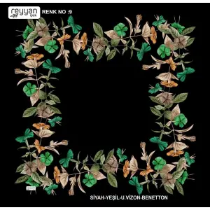 Reyyan Desenli Oyalık Yazma (ryyn-420-15)