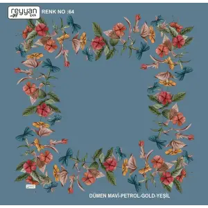 Reyyan Desenli Oyalık Yazma (ryyn-420-21)