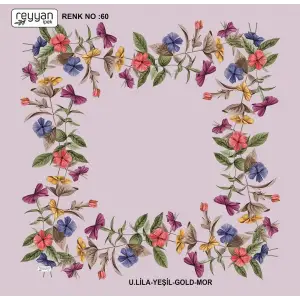 Reyyan Desenli Oyalık Yazma (ryyn-420-22)