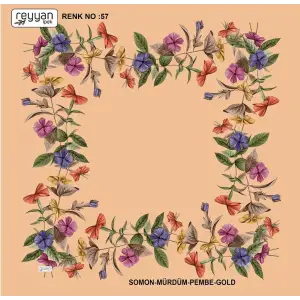 Reyyan Desenli Oyalık Yazma (ryyn-420-23)