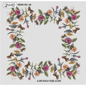 Reyyan Desenli Oyalık Yazma (ryyn-420-26)