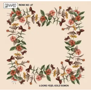 Reyyan Desenli Oyalık Yazma (ryyn-420-28)