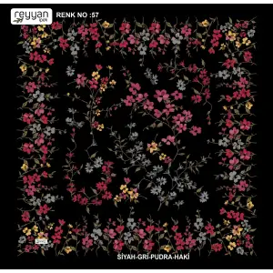 Reyyan Desenli Oyalık Yazma (ryyn-421-02)