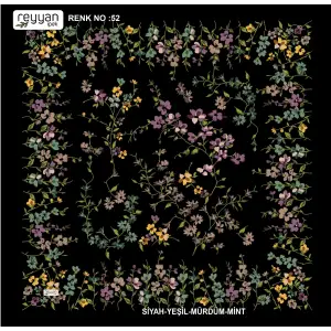 Reyyan Desenli Oyalık Yazma (ryyn-421-05)