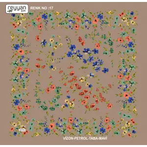 Reyyan Desenli Oyalık Yazma (ryyn-421-13)